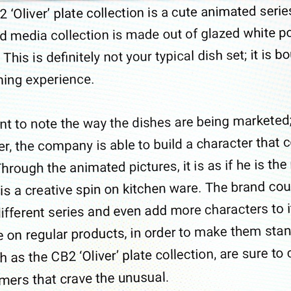 CB2 Oliver Appetizer Plates, SET of 3 Crate Barrel 2011,Artist Jana Kinsma - Picture 7 of 10